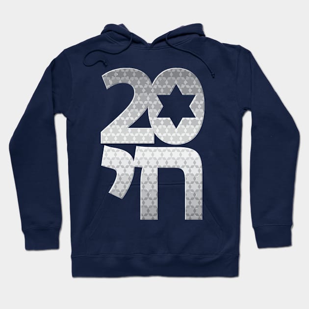 20 Chai (silver variant) Hoodie by djkopet